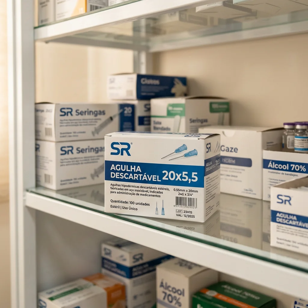 Agulha Descartável 20x5,5