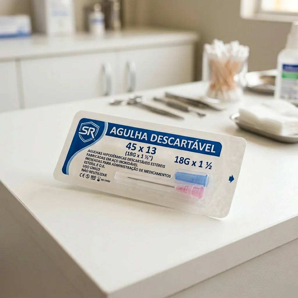 Agulha Descartável 45x13