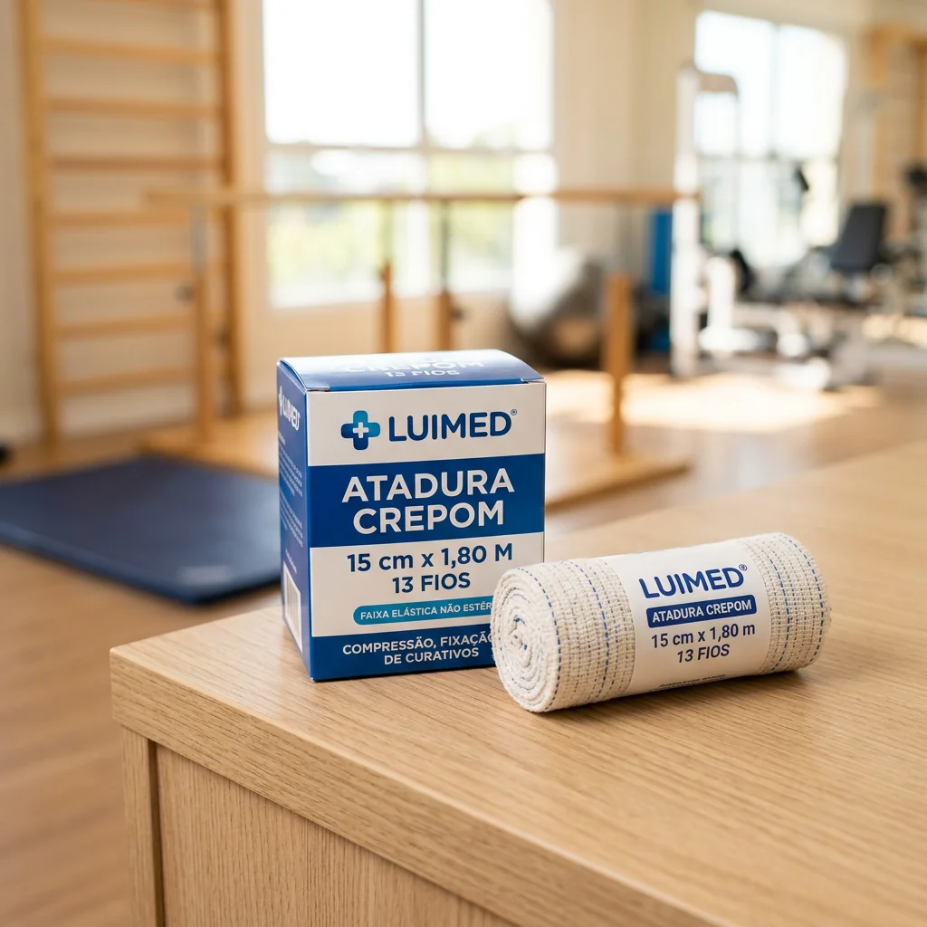 Atadura Crepom 15 cm x 1,80 M 13 Fios