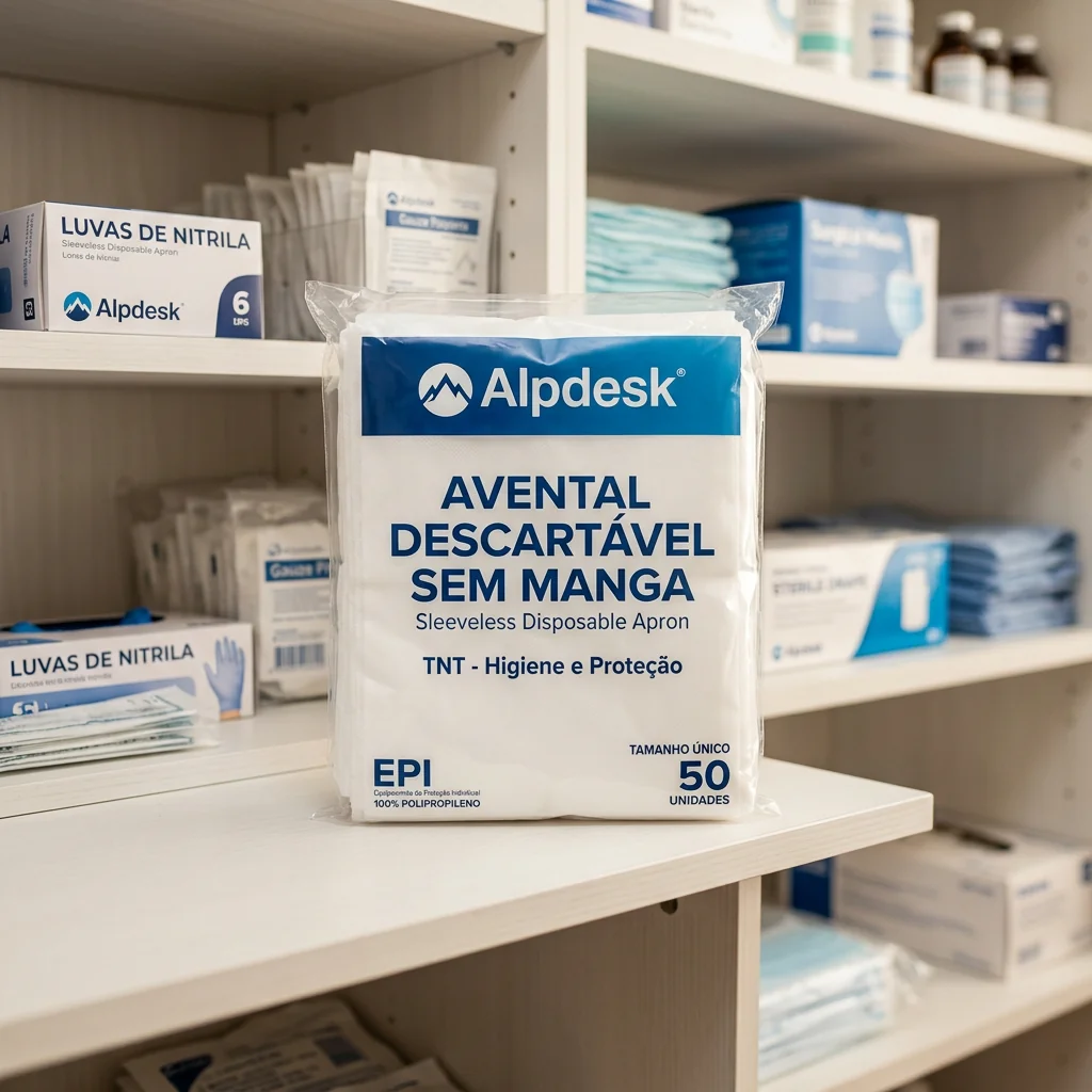 Avental Descartável Sem Manga