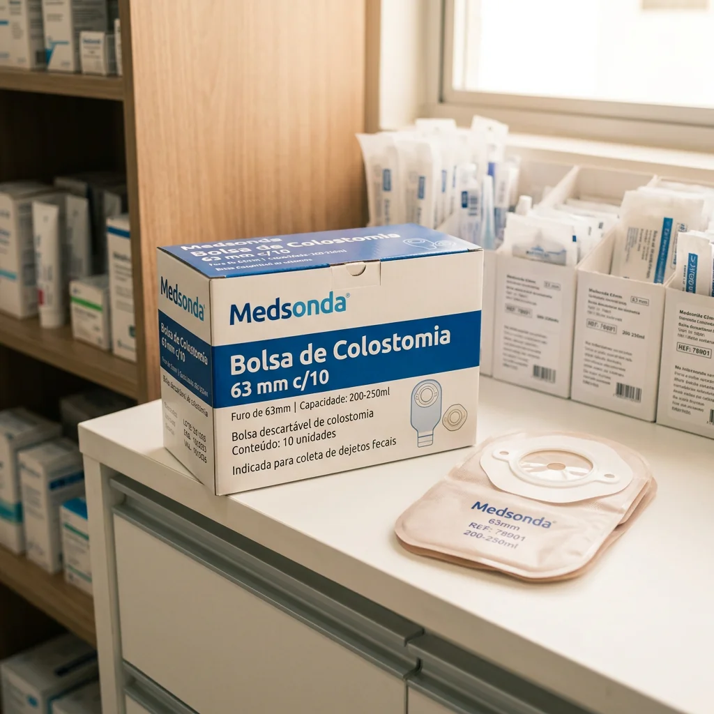 Bolsa de Colostomia 63 mm c/10