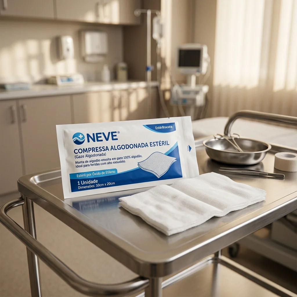 Compressa Algodonada Estéril