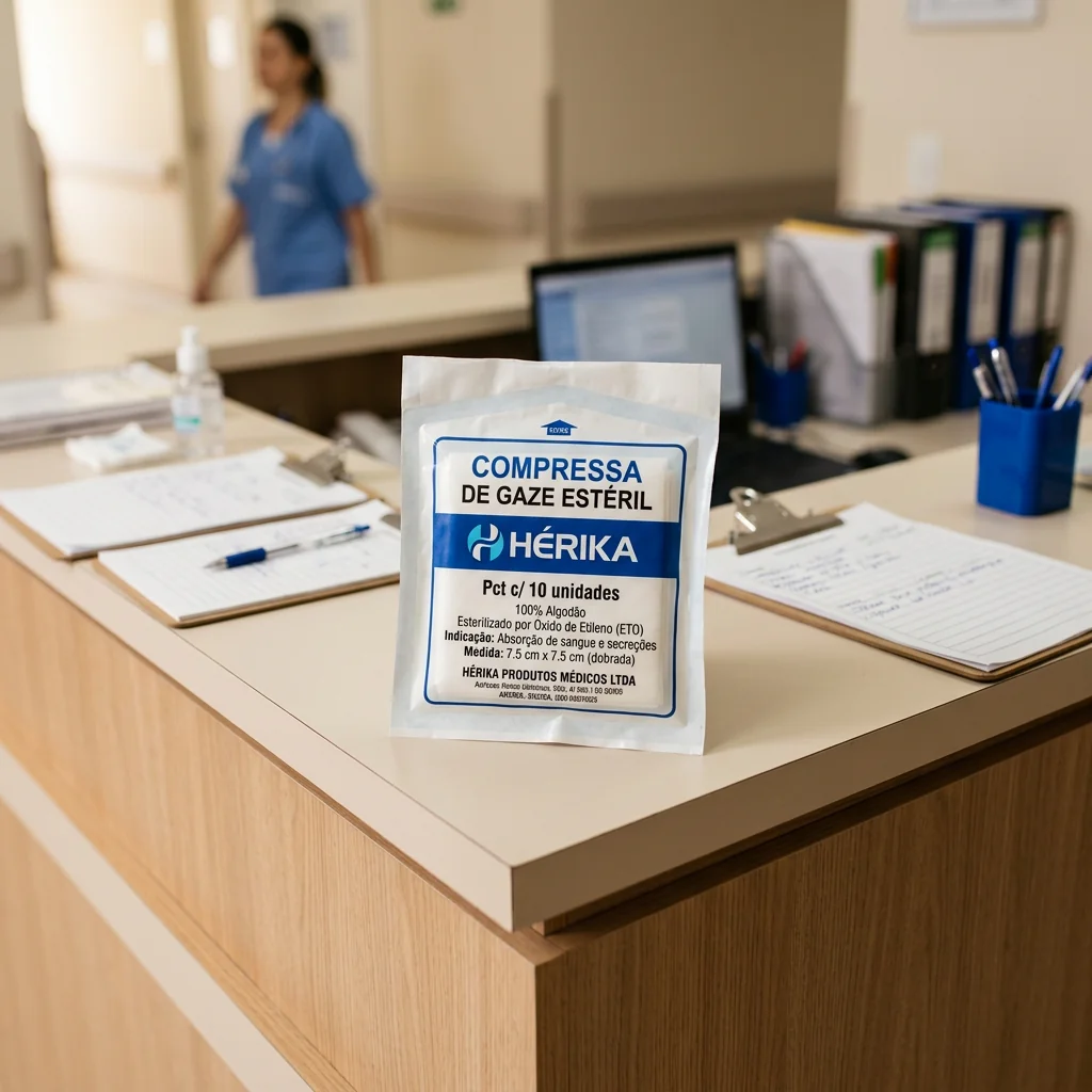 Compressa de Gaze Esteril pct c/10