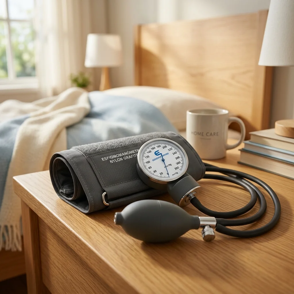 Esfigmomanômetro Nylon Grafite c/ Velcro