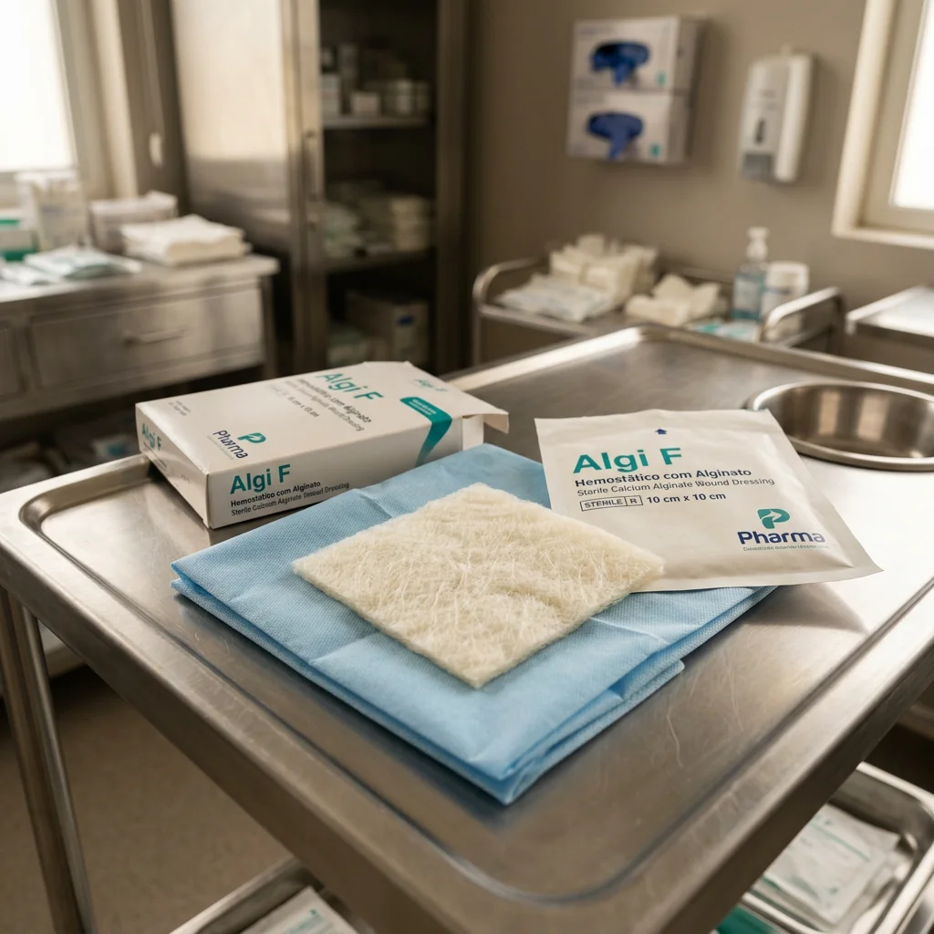 Hemostático com Alginato
