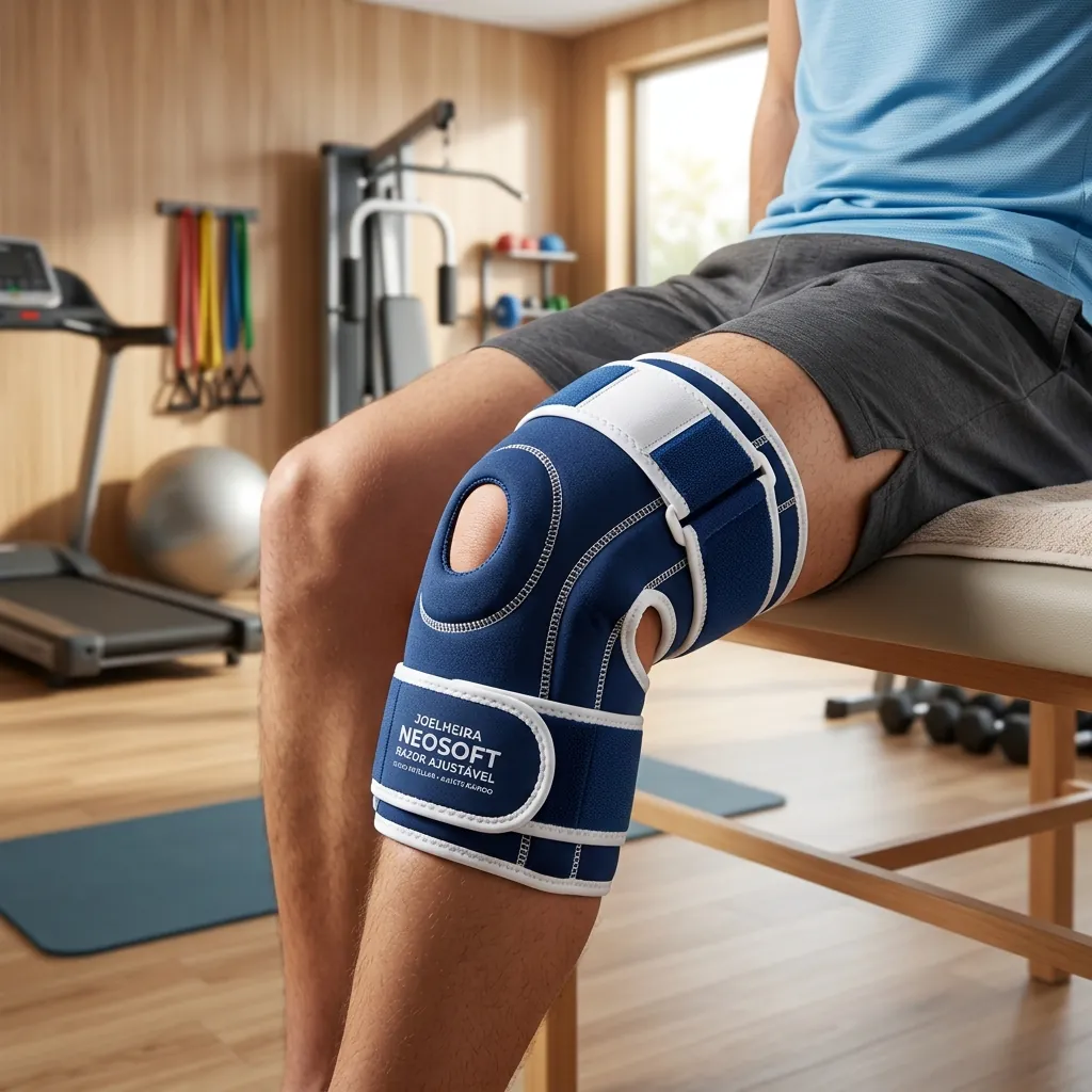 Joelheira Neosoft Ajustável