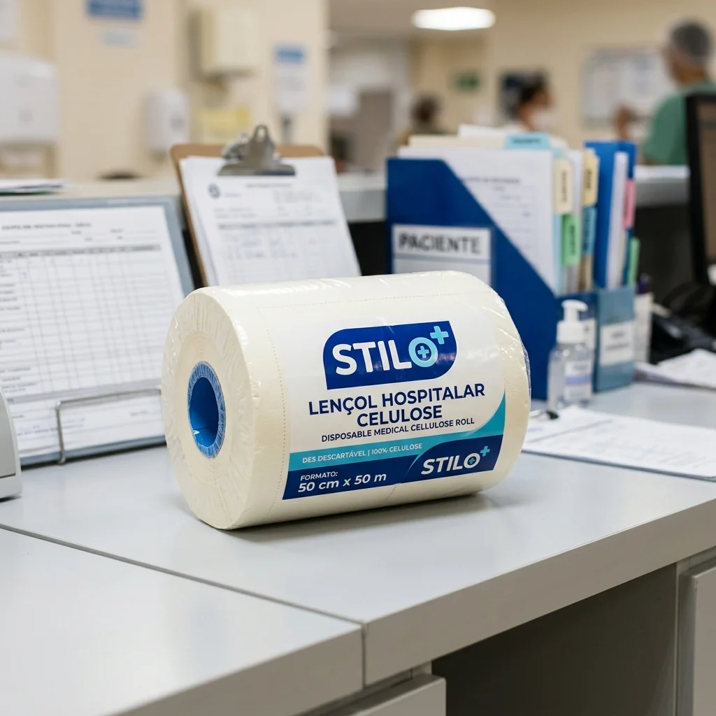 Lençol Hospitalar Celulose 50x50 cm