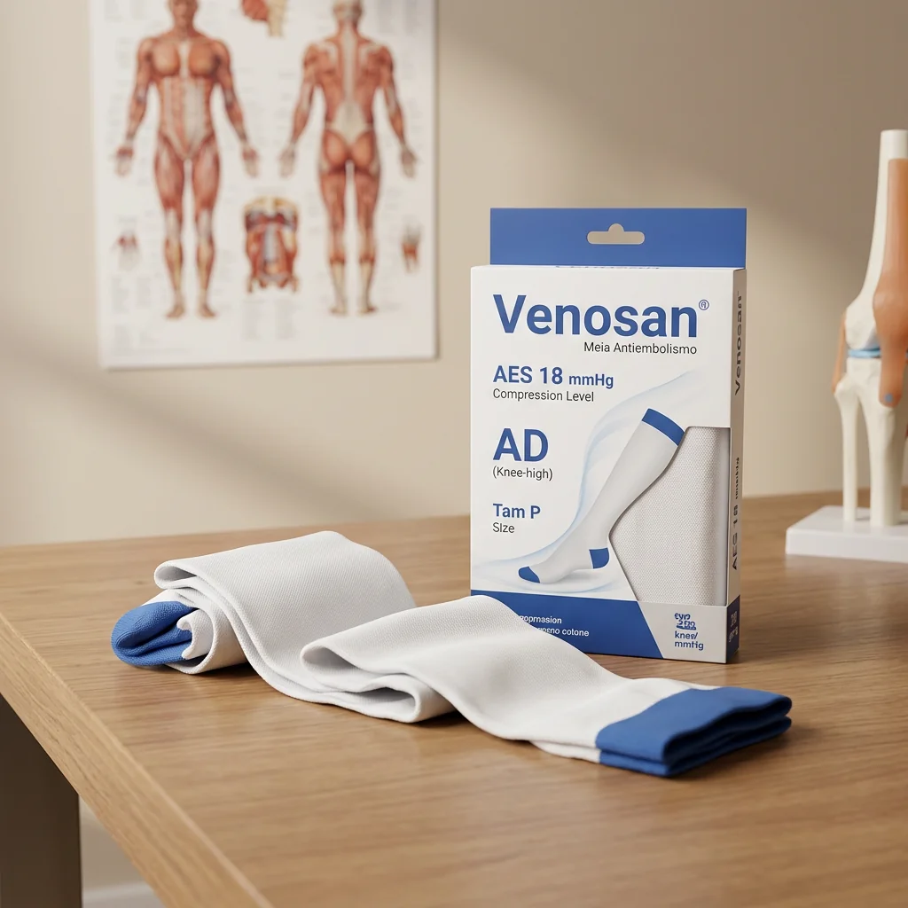 Meia Antiembolismo Venosan AES 18 mmHg AD Tam P