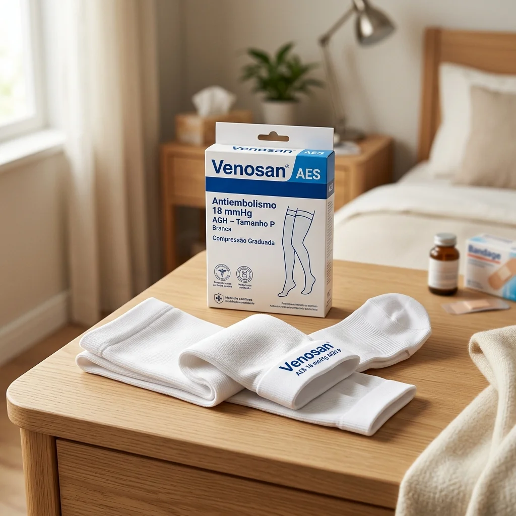 Meia Antiembolismo Venosan AES 18 mmHg AGH Tam P