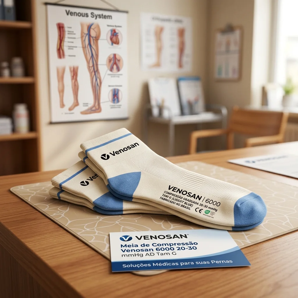 Meia de Compressão Venosan 6000 20-30 mmHg AD Tam G