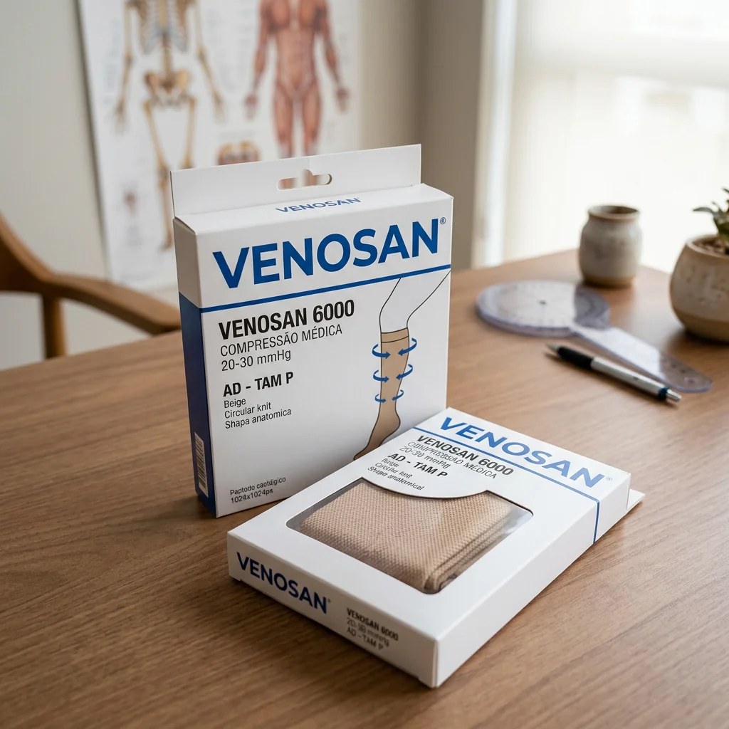 Meia de Compressão Venosan 6000 20-30 mmHg AD Tam P