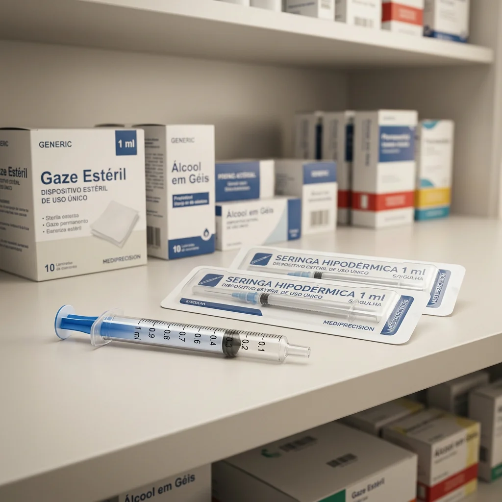 Seringa Hipodérmica 1 ml s/Agulha