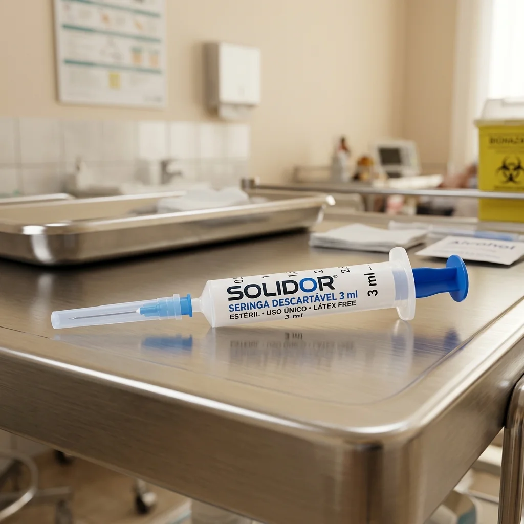 Seringa Descartável 3 ml