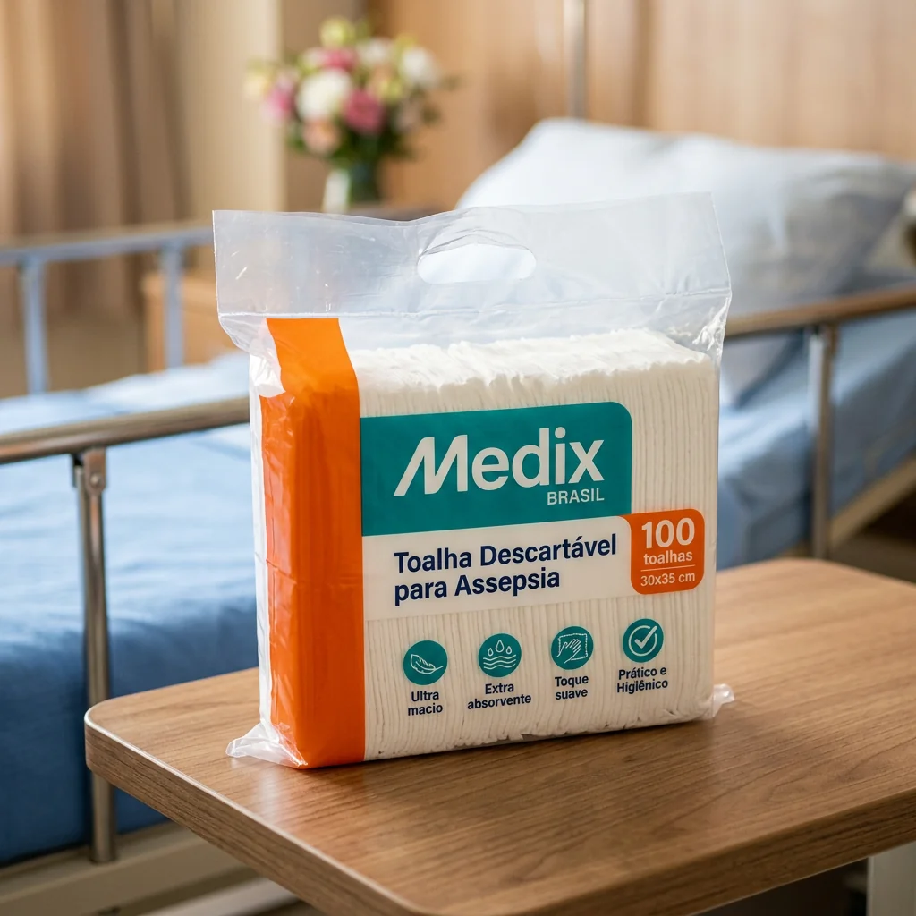 Toalha Descartável para Assepsia